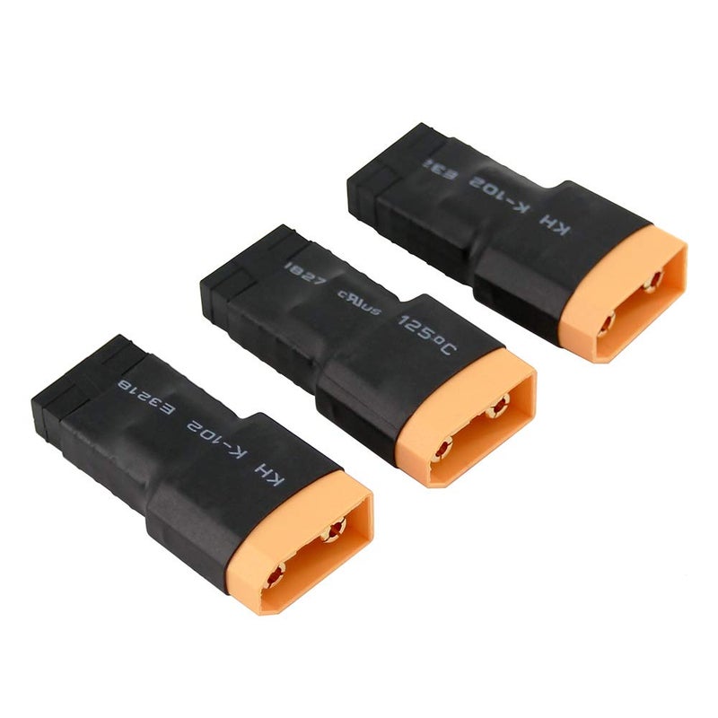 OliRC 3pcs No Wires Connector: XT90 Male Connector Adapter Plug(C48-3) - Image 2